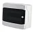 BK080202 Nástenná rozvodnica IP65 1-radová, 1x12modulov, dym.dvere