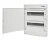 BK080052 Zápustná rozvodnica IP40 2-radová, 2x12modulov, plné dvere