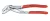 87 03 KNIPEX Cobra® inštalatérske kliešte