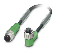1415702 SAC-5P-M12MS/3,0-PVC/M12FR Kábel s konek. M12/M12, 5pin/5pin,priamy/uhlový, 3m