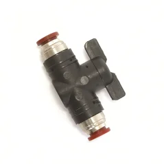 351.01.06.06 Guľový ventil, D1-6mm/D2-6mm