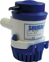 Shurflo 355-100-00 - Ponorné čerpadlo Bilge, 3785 l/h, 0.28 bar, 12 V DC