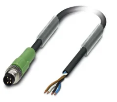 1415545 SAC-4P-M 8MS/10,0-PVC Kábel s konektorom M8/4pin/priamy /voľný koniec kábla, 10m