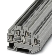 3031526 STTB 1,5-PV Dvojradová svorka s prepojením potencialu, pružinové pripojenie