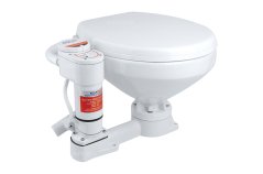 Seaflo SFMTE1-02-R - Elektrické WC, 18.9 l/min, 12 V DC, keramika