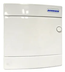 BK080050 Zápustná rozvodnica IP40 1-radová, 1x8modulov, plné dvere