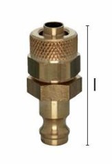 ESM 4 SQ Vsuvka s prevlečnou maticou 4x6mm
