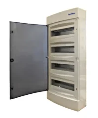 BK080105 Nástenná rozvodnica IP40 4-radová, 4x12modulov, dym.dvere