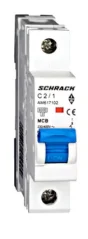 AM617102 Istič C2/1 6kA, charakteristika C 2A, 1-pólový