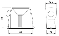 1424377 HC-STA-D25-HHFS-1STM25-ELC-AL Puzdro