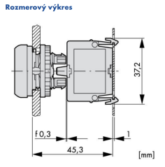 M22-CKC10 216386 Kontakt 1Z, na základňu, pružinové svorky