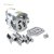 DonJoy DJTUL-30-01-M-DN50-D-150C-SIC/SIC/FKM/D - Lobové čerpadlo, DN50, DIN 11851, Butterfly Rotors, Double SIC/SIC/FKM, 15 Bar, 150°C