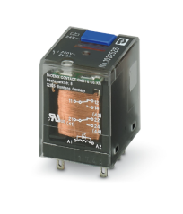 1032526 REL-IR-BL/L- 24DC/2X21 -Zásuvné priemyselné výkonové relé
