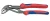 87 02 KNIPEX Cobra® inštalatérske kliešte