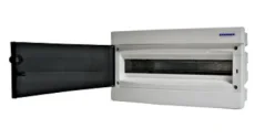 BK080004 Zápustná rozvodnica IP40 1-radová, 1x18modulov, dym.dvere