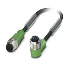 1415618 SAC-4P-M12MS/1,5-PVC/M12FR Kábel s konek. M12/M12, 4pin/4pin,priamy/uhlový, 1,5m