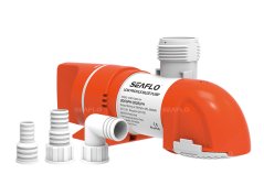 Seaflo SFBP2-G1100-14A - Ponorné čerpadlo Bilge, 4164 l/h, 0.4 bar, 24 V DC - Automatické