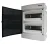 BK080002 Zápustná rozvodnica IP40 2-radová, 2x12modulov, dym.dvere