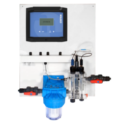 Etatron QPT 818112 62 - pH-Rx-Cl-F P Eligere 03 (it-en), 0–20 ppm -  montáž na stěnu