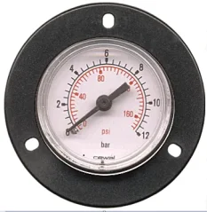 A38.00.00119 Manometer s prírubou, 0 ÷ 2,5 Bar.G1/8