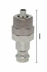 ESMN 6 SQ Vsuvka s prevlečnou maticou 6x8mm