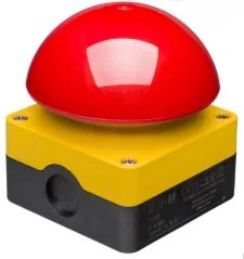 229747 FAK-R/V/KC01/IY Nožný/ručný spínač, kompletný 1R, červený, nevratný