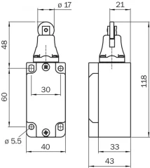 6025106 i110-PA123 BEZP. KONCOVÝ SPÍNAČ