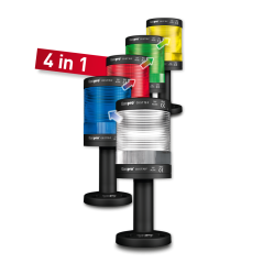 6108413600 O ST 70 RGBA 24 2F. Modul Ø 70, 24VAC /DC.