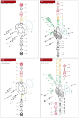Etatron KRA 10320 21 - 10x14 PVDF - TFE/P Sada pro upevnění hadic