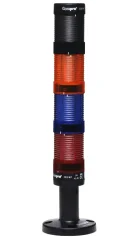 CO STM 40 RBALB024 1F.LED maják trofarebný s húkačkou