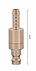ESM 4 SAB Vsuvka s hadicovým tŕňom 4mm