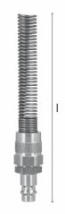 ESN 8 SQF Vsuvka 8x10mm s ochrannou pružinou