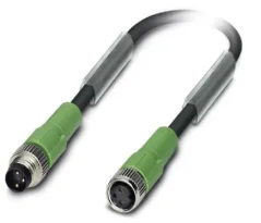1415877 SAC-3P-M 8MS/ 0,3-PVC/M 8FS Kábel s konek. M8/M8, 3pin/3pin,priamy/priamy, 0,3m