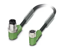 1415669 SAC-4P-M12MR/1,5-PVC/M 8FR Kábel s konek. M12/M8, 4pin/4pin,uhlový/uhlový, 1,5m
