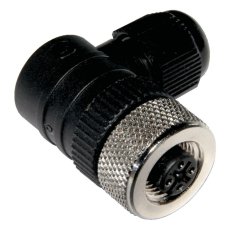 6007303 DOS-1204-W Uhlový konektor M12/4pin samica