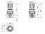 039.00.00243 MR 1/4 039 04 A INOX 2V FG.Pripojenie G1/4. Rozsah nastavenia 0-8 Bar