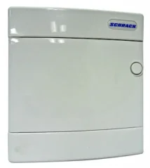 BK080150 Nástenná rozvodnica IP40 1-radová, 1x8modulov, plné dvere