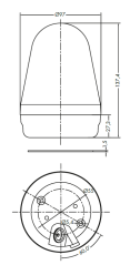 6182013100 CO BL 90 CL 024 3F. Číry