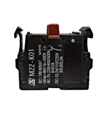 M22-CK01 216385 Kontakt 1R, čelná montáž, pružinové svorky