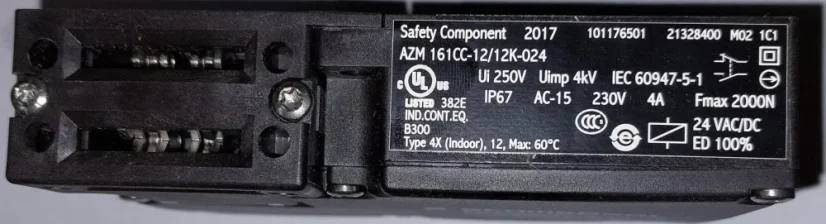 101176501 AZM 161CC-12/12K-024