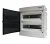 BK080006 Zápustná rozvodnica IP40 2-radová, 2x18 modulov, dym.dvere