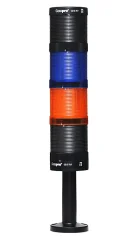 CO STM 70 ABLPB 230 2F. LED maják dvojfarebný s húkačkou