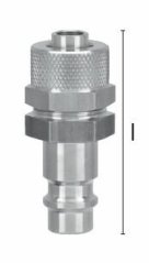 ESN 8 SQ Vsuvka 8x10mm s prevlečnou maticou