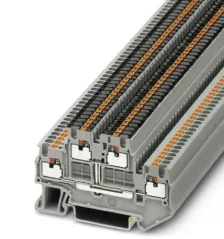3208540 PTTB 1,5-S-PV Dvojposchodová svorka Push-in s prepojením potenciálu