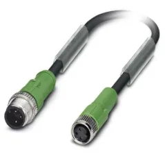 1415528 SAC-3P-M12MS/1,5-PVC/M 8FS,Kábel s konektorom M12/M8 3pin/3pin,priamy/priamy, 1,5m