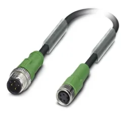 1415672 SAC-4P-M12MS/0,6-PVC/M 8FS Kábel s konek. M12/M8, 4pin/4pin,priamy/priamy, 0,6m