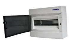 BK080101 Nástenná rozvodnica IP40 1-radová, 1x12modulov, dym.dvere