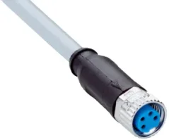2095889 YF8U14-050VA3XLEAX Kábel s konektorom M8/4pin/5m, priamy