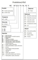 1202326009 Ručne ovládaný ventil.VM 1/8 22 6 L9 ST CP P