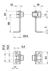 1226C00020 Sada s nízkou konzolou